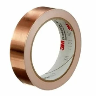 סרט נחושת מוליך 6.35mm, אורך 16.5m
