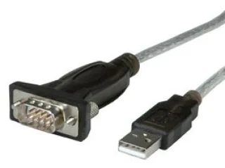 כבל ממיר USB ל-RS232 1.8m - מחבר D-SUB 9 פינים