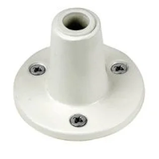 תפס שולחני לבן לזכוכית מגדלת שולחנית LIGHTCRAFT
