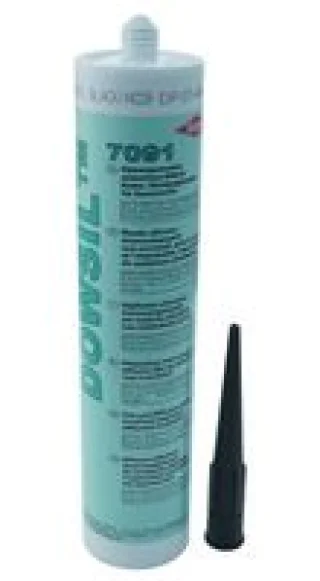 משחת סיליקון RTV - מזרק 310 מ''ל - DOW CORNING 7091 BLK