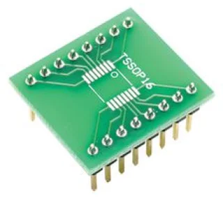 מתאם IC - מ-TSSOP 16 פינים ל-DIP - פסיעה 2.54mm