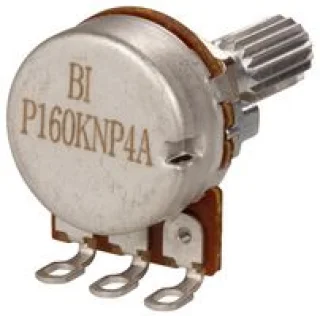 פוטנציומטר לוגריתמי BI TECHNOLOGIES P160 - 500K