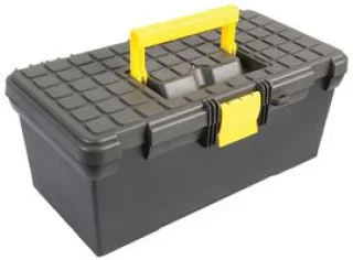 ארגז כלים מפלסטיק קשיח - DURATOOL - 395X223X165MM