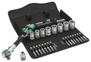סט מפתח רצ'ט מקצועי ''3/4 - 29 יחידות - WERA 8100 SB 6