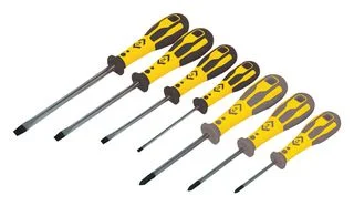 סט מברגים (פיליפס+שטוח) - 7 יחידות - CK TOOLS T49162D