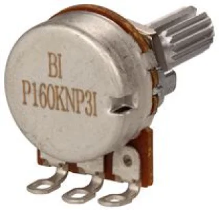 פוטנציומטר לוגריתמי BI TECHNOLOGIES P160 - 100K
