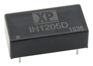 ממיר מתח - 2W , 21.6VDC ~ 26.4VDC ⇒ ±12VDC , 84MA