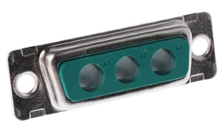 מחבר D-SUB קומבינציה DA-3W3 שקע 3 פיני כוח