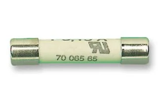 נתיך השהיה 6.3A 500V - 6.3mm x 32mm
