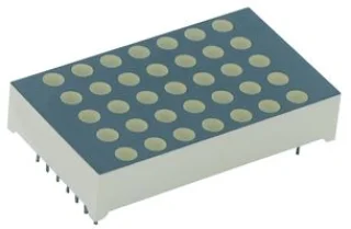 תצוגת DOT MATRIX אדומה - 30MM