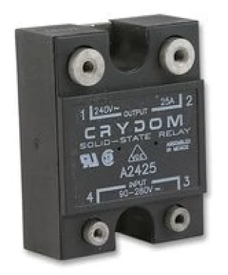 ממסר SPST-NO , 24VAC ~ 280VAC , 25A - SSR