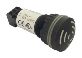 זמזם - צליל רציף 80dB - 12V/24V - IP65