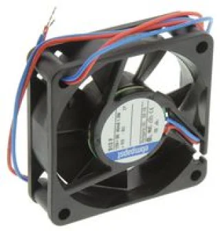 מאוורר צירי DC 12V 50x50mm - 11.8 CFM - מיסב שרוול