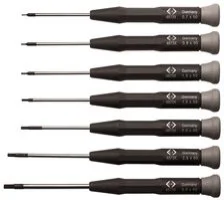 סט מברגי אלן לאלקטרוניקה - 7 יחידות - CK TOOLS T4874X