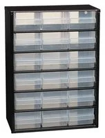 ארונית 18 מגירות לאחסון רכיבים - 420X306X150MM