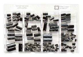 קיט קבלים אלקטרוליטיים - 16 ערכים - 167 יחידות - NOVA CCC-17