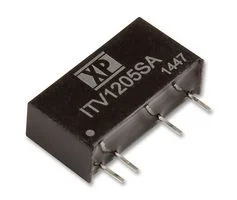 ממיר מתח - 1W , 10.8VDC ~ 13.2VDC ⇒ 15VDC , 67MA
