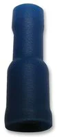 נעל כבל כדור נקבה 5MM - כחול - 100 יחידות
