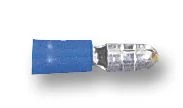 נעל כבל כדור זכר 5MM - כחול - 100 יחידות