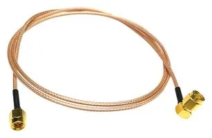 כבל קואקסיאלי RG316 50ohm - SMA ישר ל-SMA זוויתי
