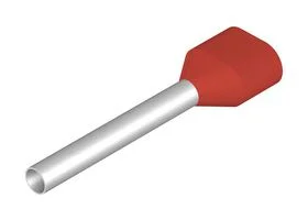 מסוף לחוטים כפולים 16AWG אדום