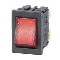 מתג נדנדה DPDT 12A 250VAC - פנל