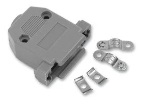 כיסוי אחורי למחבר D-SUB DE 180° גוף ABS
