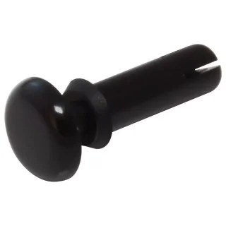 ניטים שחורים מפלסטיק - קוטר חור 6.2MM , עובי פנל 3.5MM ~ 5.5MM