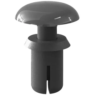 ניטים שחורים מפלסטיק - קוטר חור 3.2MM , עובי פנל 5.0MM ~ 6.0MM
