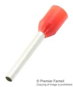 שרוולית לחוט 16 AWG 1.5mm² 18mm אדום E