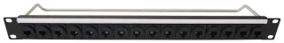 פאץ' פאנל - CP30173 - 1U 16 PORT - RJ45 CAT6 - M3 HOLES