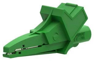 תנין מבודד 90MM עם כניסת בננה 4MM - בידוד ירוק