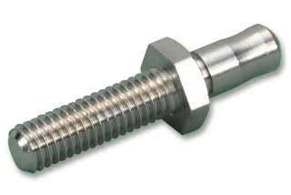 תקע הארקה רפואי להברגה לפנל - STAUBLI POAG-S6/25