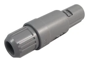 מחבר שחור REDEL - זכר להלחמה לכבל - 4 מגעים - PAG.M0.4GL.AC52N