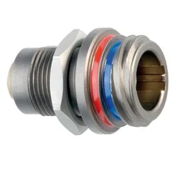 מחבר LEMO - נקבה ללחיצה לפנל - 5 מגעים - EGN.0M.305.XLM