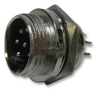 מחבר תעשייתי MIC - זכר להלחמה לפנל 6 מגעים