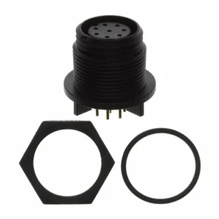 מחבר תעשייתי PX0413PC - נקבה להלחמה למעגל מודפס - 2 מגעים