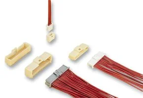 מחבר MOLEX להלחמה למעגל מודפס - סדרת PICO-CLASP - זכר 40 מגעים