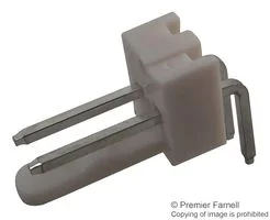 מחבר MOLEX זוויתי למעגל מודפס - סדרה 2217 - זכר 2 מגעים
