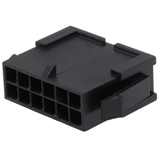 מחבר MOLEX ללחיצה לכבל - סדרת MICRO-FIT - זכר 12 מגעים