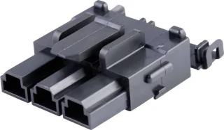 מחבר MOLEX ללחיצה לכבל - סדרת MINI FIT SR - נקבה 6 מגעים
