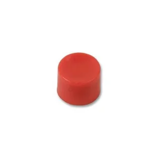 מכסה פלסטיק - עגול אדום למפסקים MINI PUSH BUTTONS