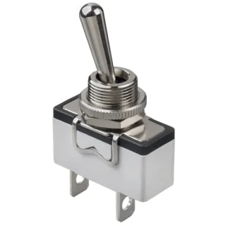מתג טוגל SPDT 10A - (On)-On - התקנת פנל