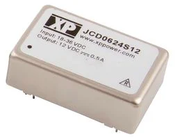 ממיר מתח - 6W , 9VDC ~ 18VDC ⇒ ±15VDC , 200MA