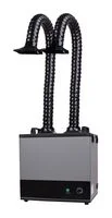 מנדף עשן - 320 m³/h, 240 VAC, 200 W, ערוץ כפול
