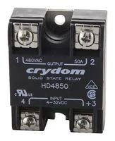 ממסר SPST-NO , 48VAC ~ 530Vrms , 90A - SSR