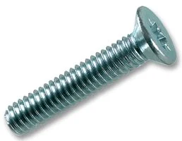 בורג מכונה M3 12mm - פלדה - ראש קוני פוזידרייב