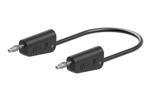 כבל בדיקה בננה 4mm, 30VAC, אורך 500mm