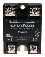 ממסר SPST-NO , 24VAC ~ 280VAC , 40A - SSR