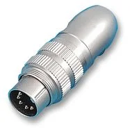 מחבר עגול M16 - 7 פינים - IP68 - תקע לחיבור כבל